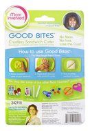 Mini Bites Sandwich Cutter &ndash; Quick and Efficient &ndash; Removes Crust and Cuts Evenly &ndash; 100% BPA, Lead, and Phthalate... N9