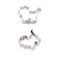 Stainless Steel Baby Carriage Shape Cookie Cutter Cake Baking Mold shopping