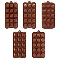 15 Holes 5 pattern Cake Mold Fondant Cake Molds Soap Chocolate Mold For The Kitchen Baking Cake Tools -Pier 27 N2