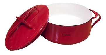 Dansk Kobenstyle 2 Quart Casserole, Red N2