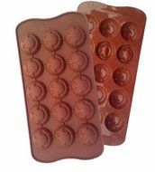 15 Cups Smile Shape Chocolate Fondant Mold Silicone Pastry Cookies Mold Cake Bakeware Cake Baking Tools