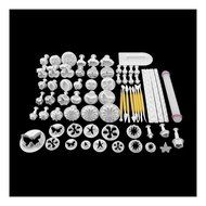 68 pcs Sugarcraft Cake Decorating Fondant Plunger Cutters Tools Mold Cookies Top Selling Product N2