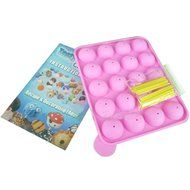 2-Piece Set 20 Holes Cake Pop Non-Stick Silicone Baking Mold DIY Baking Tool shopping N3