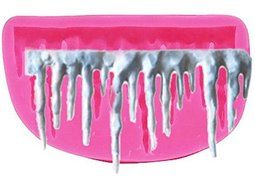 Icicle Frozen Silicone Mold Mold for Fondant, Gum Paste, Chocolate, Crafts