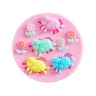 Chariot trading - Sheep silicone mold,Fondant Cake Decorating Tools