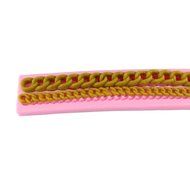 Lariy 1PC Silicone Long Chain Tray Chocolate Mold Cake Fondant Decorating Tools N4