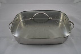 6380 - Princess House Stainless Steel Rectangular Baker
