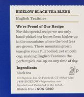 Bigelow English Teatime Tea, 20-Count Boxes (Pack of 6) N2