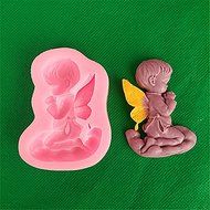 &quot;Prayed Boy Angel Silicone Fondant Cake Mold Soap Chocolate Mould&quot; shopping N4