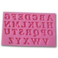 1pc Silicone Alphabet Letter Trays Chocolate Mold Cake Fondant Decorating Tools