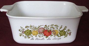 Corning Ware A-4-B Spice of Life Casserole Loaf Dish - NO LID