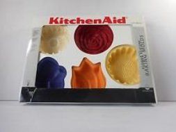 KitchenAid 5 Piece Flower Silicone Baking Molds