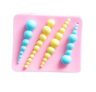 AmaranTeen - Beautiful pearls silicone mold,Fondant Cake Decorating Tools