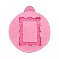 &quot;dipshop Square Frame Fondant Mold Silicone Mould Cake Decoration Tool&quot; shopping