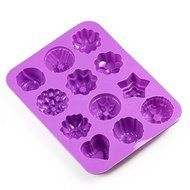 Wholeport Silicone Cake Mold Mould Muffin Cups Cake Pan Ice Mold Bakeware 12 Cavities N2