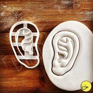 Human Ear Cookie Cutter