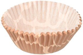 Fox Run 7019 50 Cups Giraffe Bake Cups, Multicolor