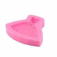 Lariy 1PC Silicone Girls Dress Chocolate Mold Cake Fondant Decorating Tools DIY N5