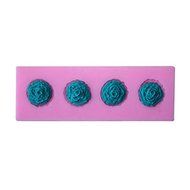 YaRich Peony Silicone Fondant Cake Mold Chocolate Polymer Clay Mould