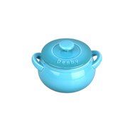 Denby Cook &amp; Dine Casserole, Mini, Azure Oven to Table