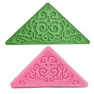 Mr.S Shop DIY Triangle Lace Silicone Mold Cake Decorating Flower Maker Fondant Baking Mold Sugarcraft Baking tools