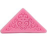 Mr.S Shop DIY Triangle Lace Silicone Mold Cake Decorating Flower Maker Fondant Baking Mold Sugarcraft Baking tools N3