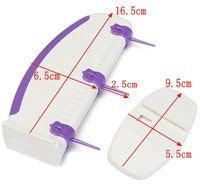 Beauty Clubs Decorator Border Baking Tools Fondant Molds Cake Decorating Tools Plastic Ruler N7