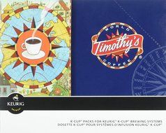 Timothy's World Coffee Rainforest Espresso K-Cup (48 count) N60