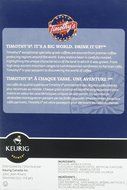 Timothy's World Coffee Rainforest Espresso K-Cup (48 count) N62