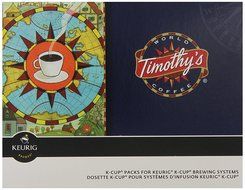 Timothy's World Coffee Rainforest Espresso K-Cup (48 count) N65