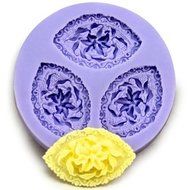 4.4cm mini Flower F0128 Fondant Mold Silicone Sugar mini mold Craft Molds DIY Cake Decorating