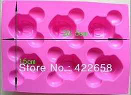 Mickey Mouse Silicone Cake Muffin Molds Cupcake Pan Soap N4