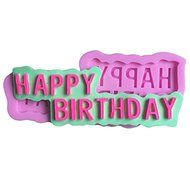 "3D Silicone HAPPY BIRTHDAY Fondant Cake Chocolate Mold Mould Birthday Decoration" shopping