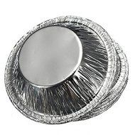 SelfTek 250 PCS Egg Tart Cup Aluminum Alloy Pudding Cake Decorating Cookie Mold N2