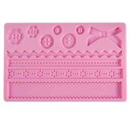 Lace 2pcs Silicone Mold Mould Sugar Craft Cake Fondant Cake Decorating Baking Tool #579 [version:x7.8] by DELIAWINTERFEL N6