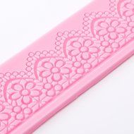 Lace 2pcs Silicone Mold Mould Sugar Craft Cake Fondant Cake Decorating Baking Tool #579 [version:x7.8] by DELIAWINTERFEL N8
