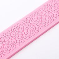 Lace 2pcs Silicone Mold Mould Sugar Craft Cake Fondant Cake Decorating Baking Tool #579 [version:x7.8] by DELIAWINTERFEL N10