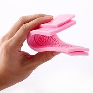 Lace 2pcs Silicone Mold Mould Sugar Craft Cake Fondant Cake Decorating Baking Tool #579 [version:x7.8] by DELIAWINTERFEL N13