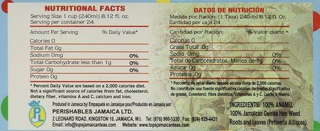 Anamu Tea (Jamaican Guinea Hen Weed 100%) Roots and Leaves N2