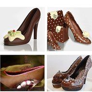 Mangocore High Heel Shoe Polycarbonate PC Chocolate Candy Mould Bundle 3D Molding Instructions Fondant Cake Mold... N5
