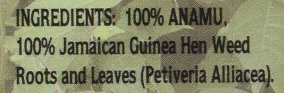 Anamu Tea (Jamaican Guinea Hen Weed 100%) Roots and Leaves N4