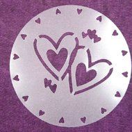4Pcs/set Round Cake Fondant Craft Decorating Cutter Flower Heart Sugarcraft Mold N6