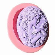 "dipshop Goddess Head Portrait Silicone Fondant Mold Chocolate Soap Mould" shopping N2