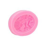 "dipshop Goddess Head Portrait Silicone Fondant Mold Chocolate Soap Mould" shopping N3