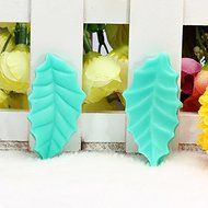 "Large Leaves Meridian Mold Silicone Fondant Cake Mold" shopping N6