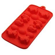 DIY Cavity Silicone Chocolate Cake Decoration Mold Tools Rabbit Eggs Duck 2590 N3