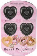 Premium Wilton 6 Non Stick Heart Cavity Donut Pan and a Jamie Potato Masher Combo