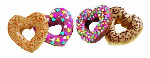 Premium Wilton 6 Non Stick Heart Cavity Donut Pan and a Jamie Potato Masher Combo N3