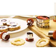 uxcell DIY Cupcake Muffin Cookie Baking Mould Pie Dessert Custard Tart Mold 5 in i Orange Silver Tone N7