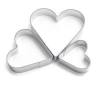 12Pcs Stainless Steel Cake Cookie Biscuit Egg Fondant Mould Mold Sugarcraft Cutter Cake Tools N5